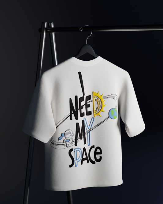 I Need My Space Oversized T-shirt