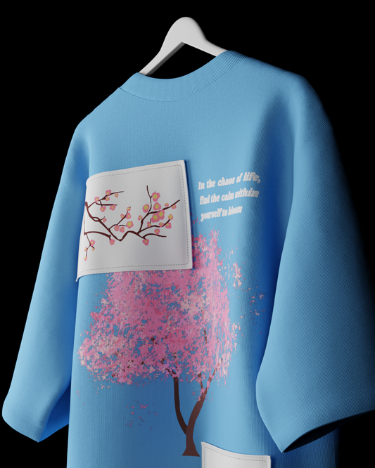 Sakura Oversized T Shirt