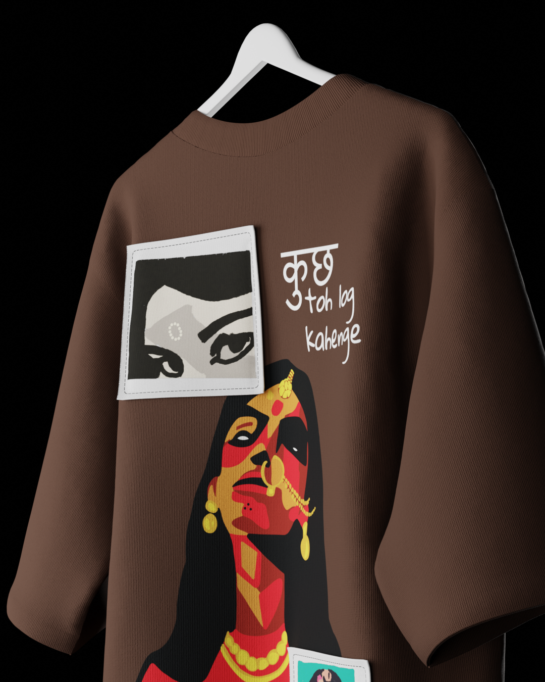 Nazariya Oversized Cotton T Shirt