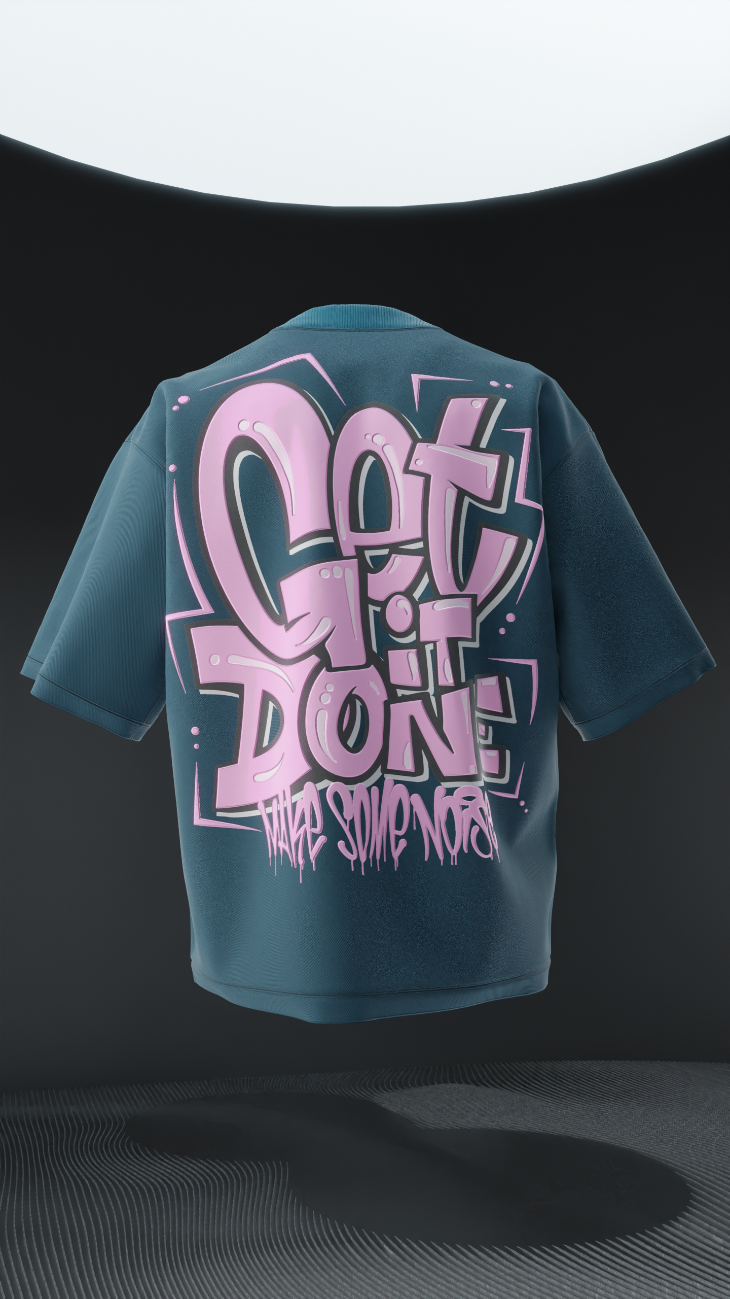 Get It Done Oversized T Shirt