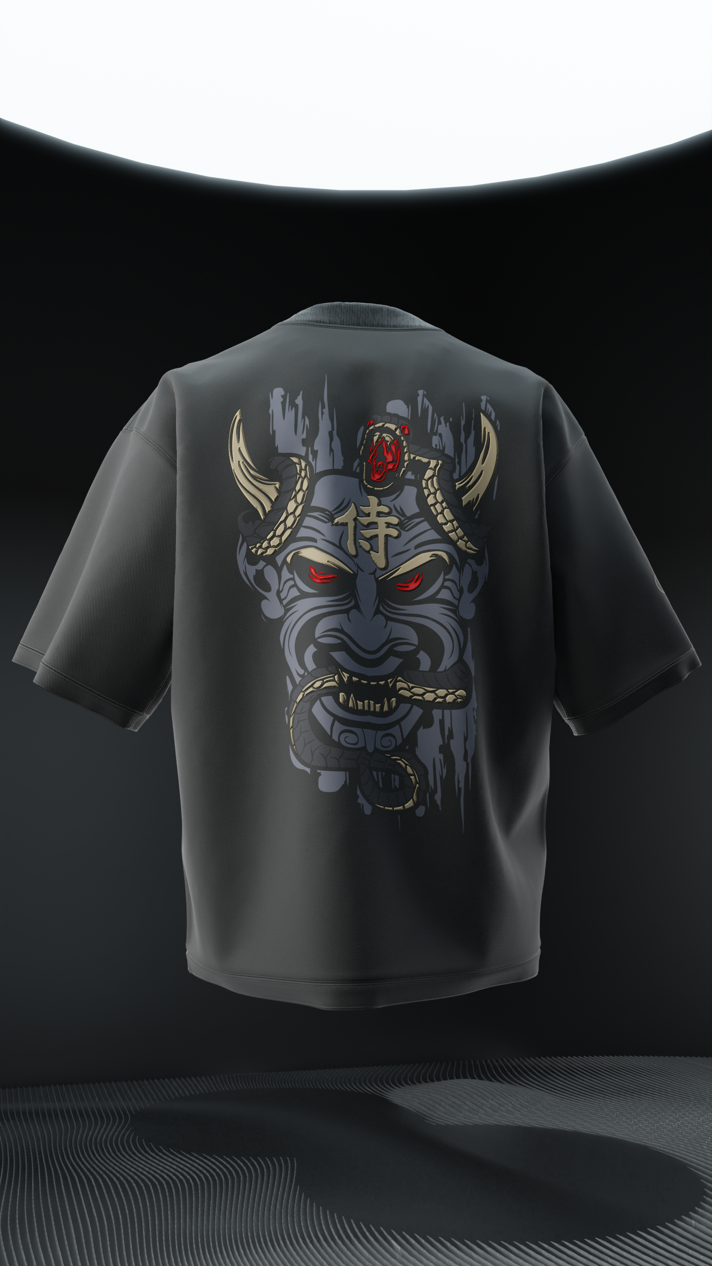 Samurai Oversized T Shirt