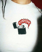 Gaslighter Crop Top