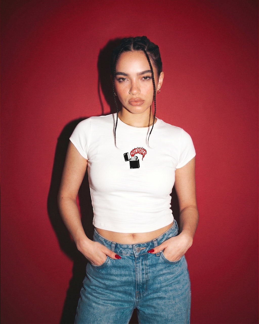Gaslighter Crop Top