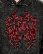 Bloodfire Acid Wash Hoodie