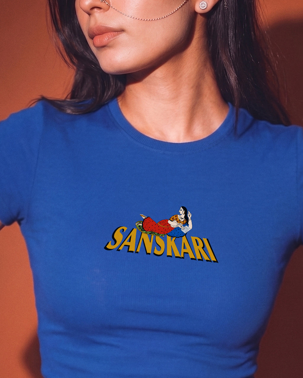 Sanskari Crop Top