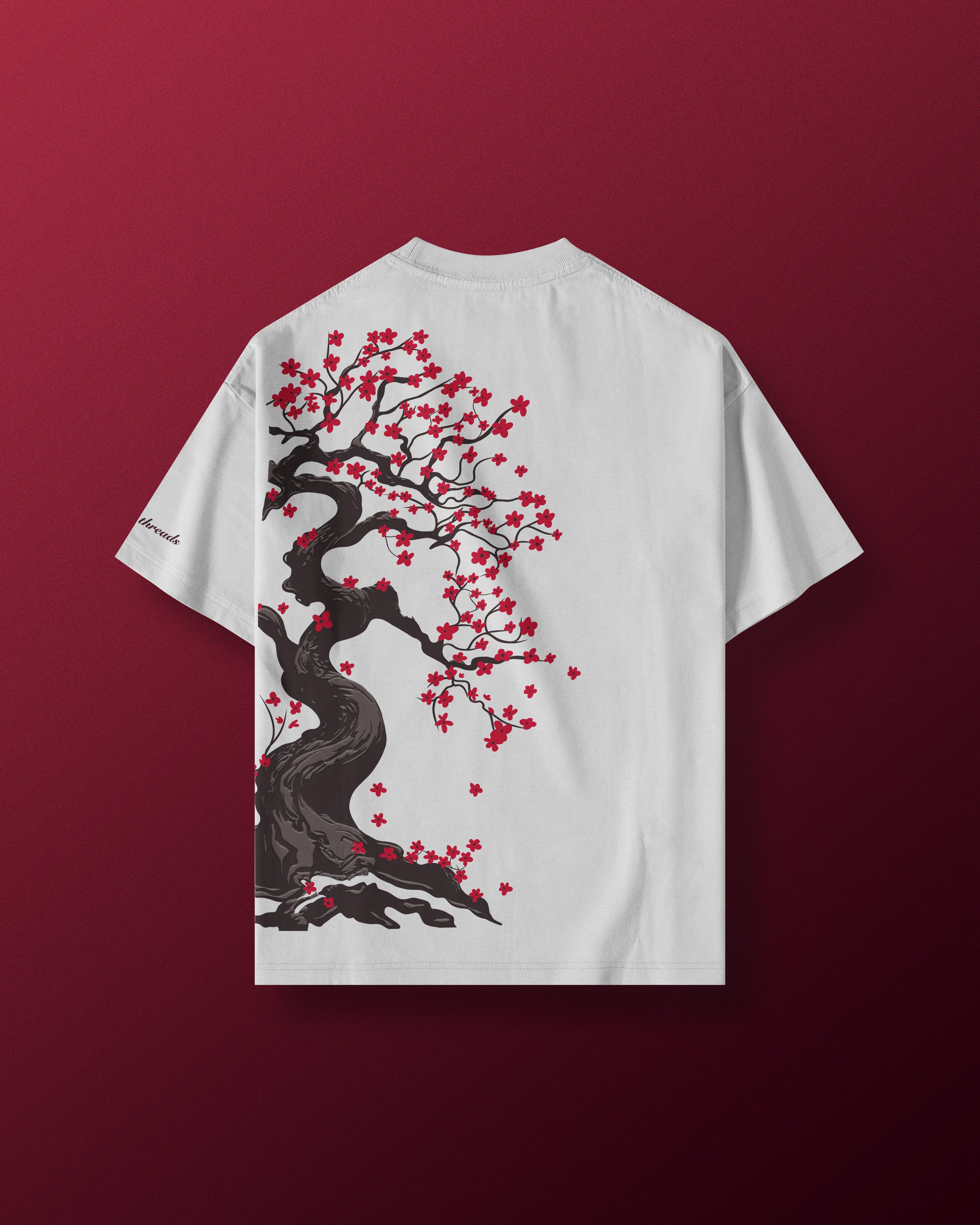Red Paradise Oversized T-Shirt