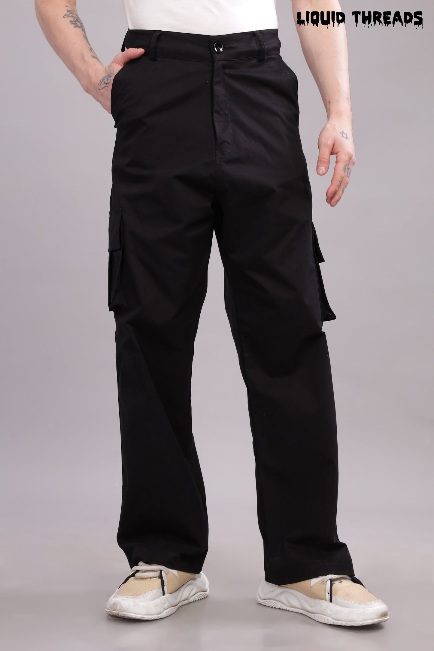 Black Cargo Pants