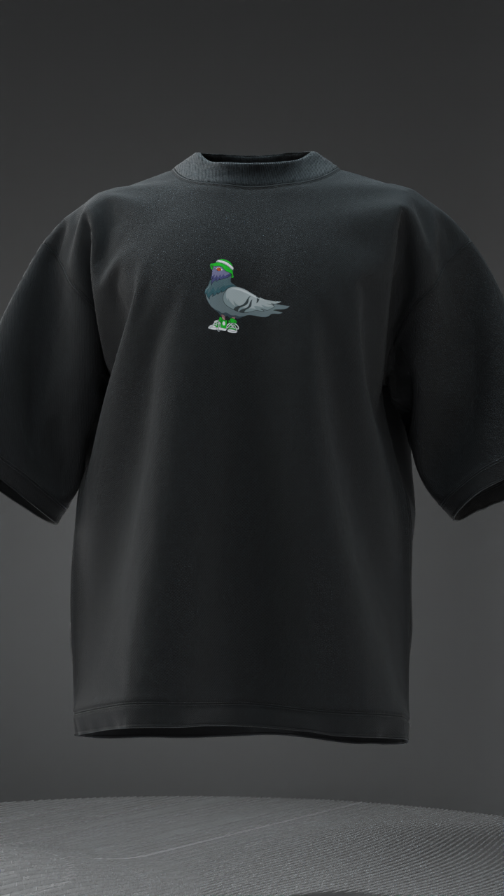 Pigeon Oversized T Shirt