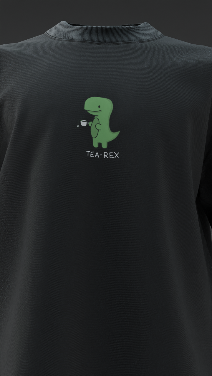 Tea-Rex Oversized T Shirt