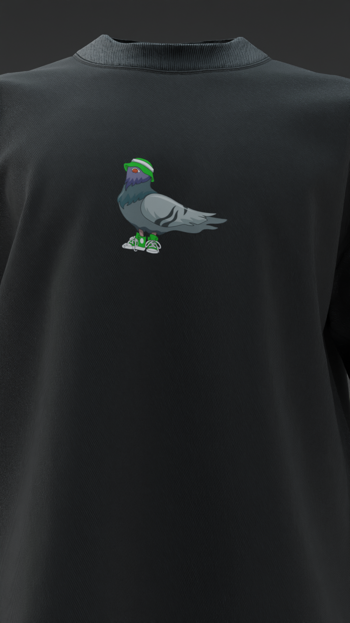 Pigeon Oversized T Shirt