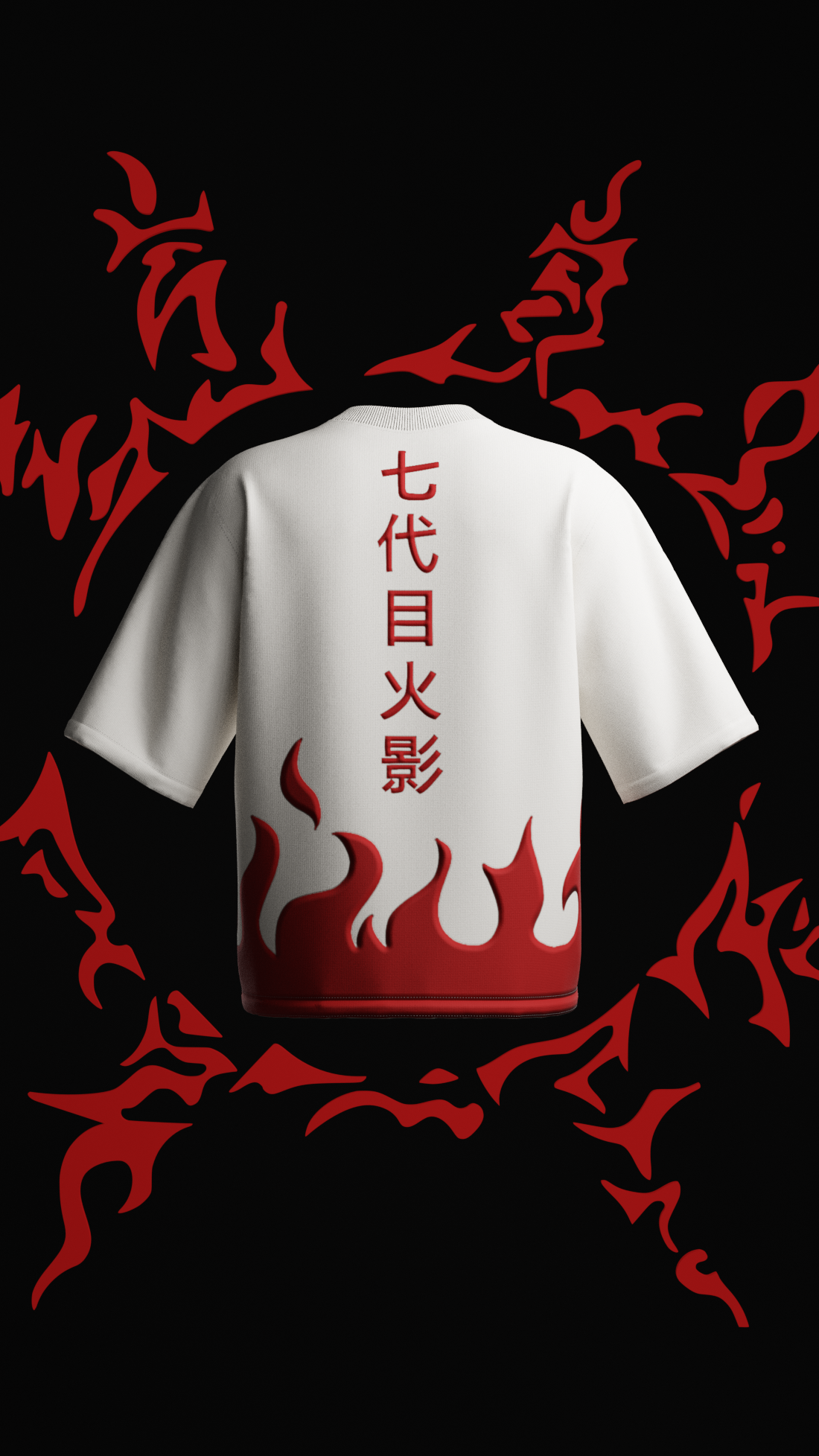 Naruto Hokage Oversized T-shirt