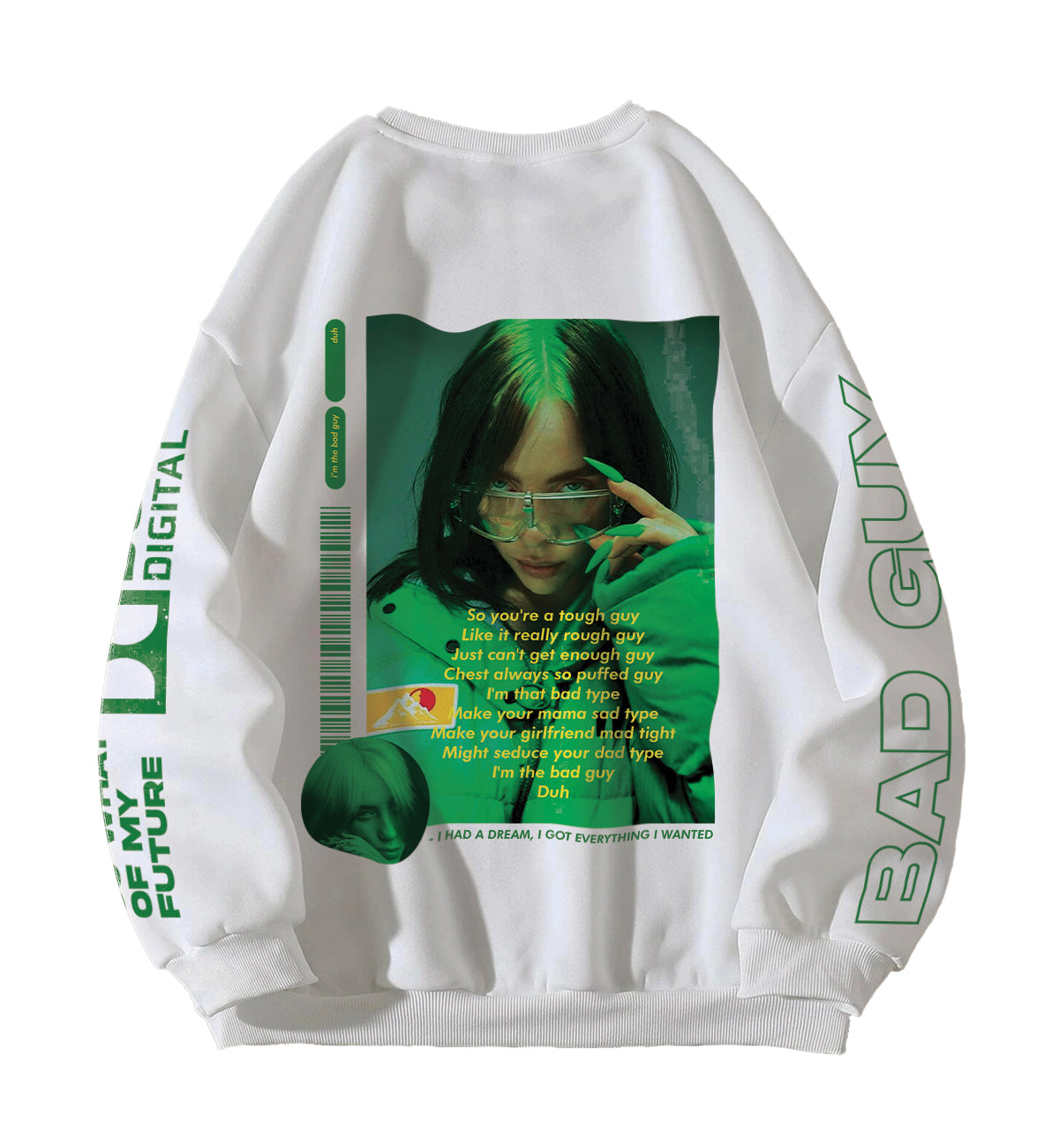 Billie Eilish Oversized Sweatshirt