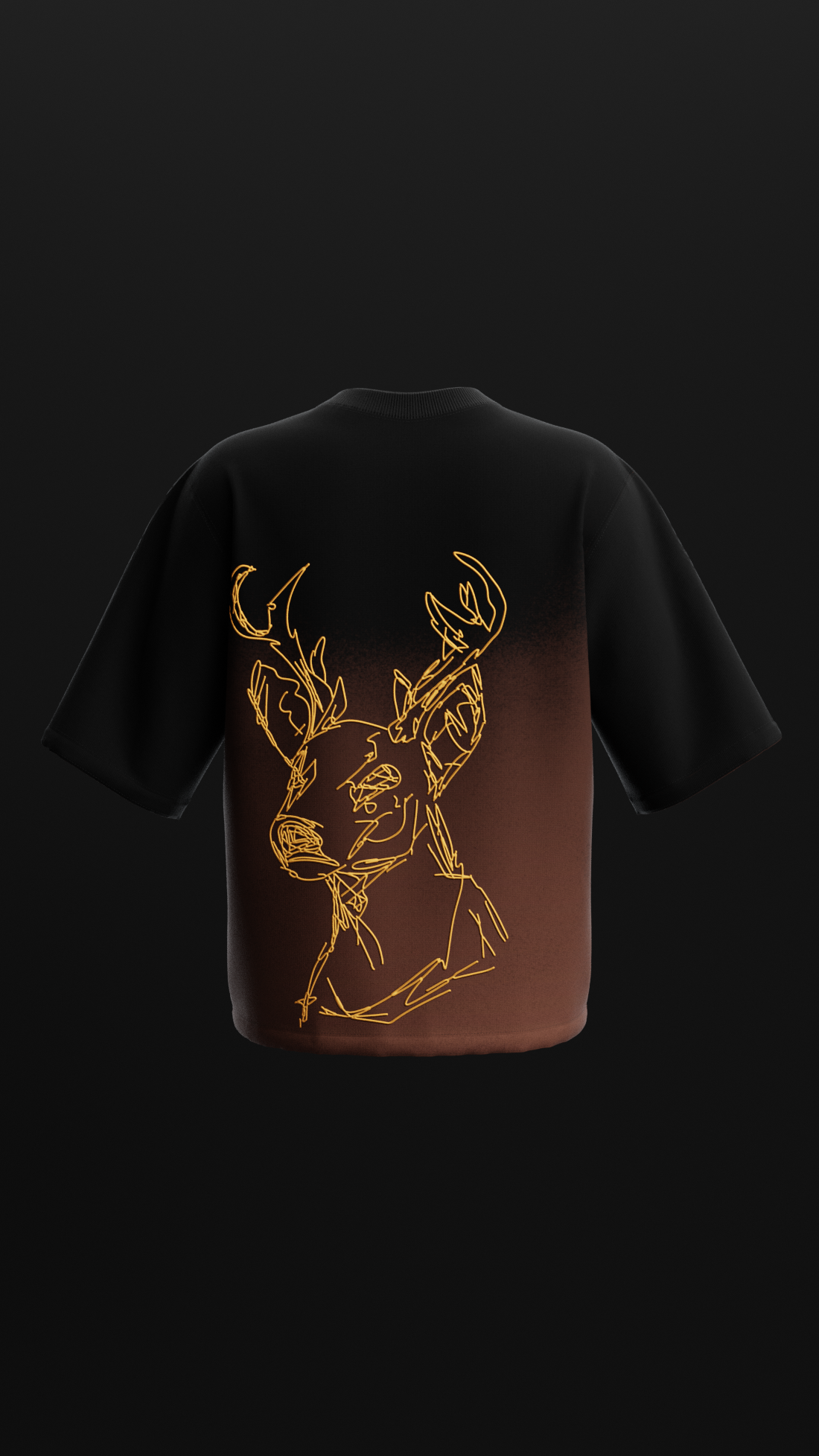 Silent Stag Oversized T-shirt