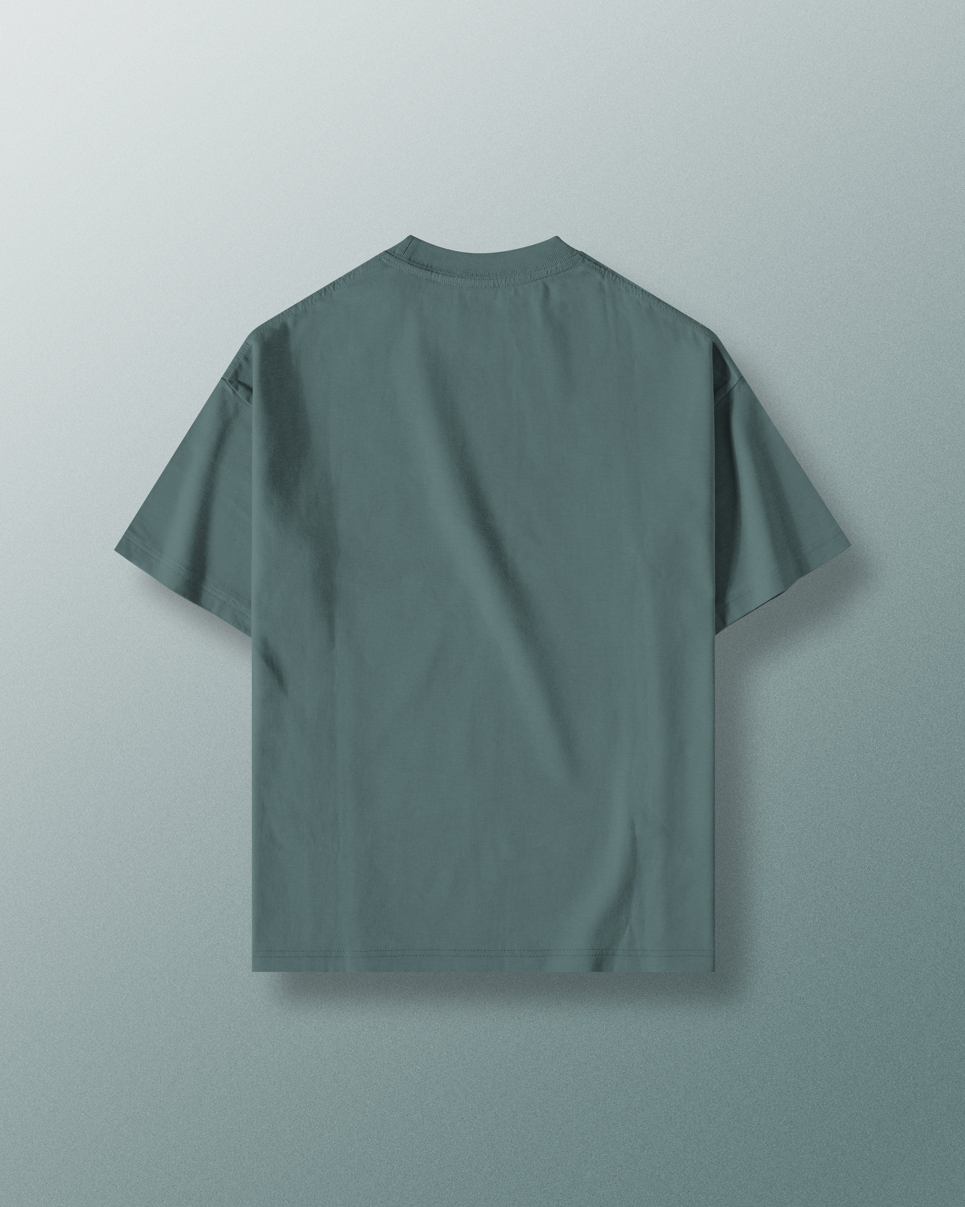 Sage Basic Oversized T Shirt