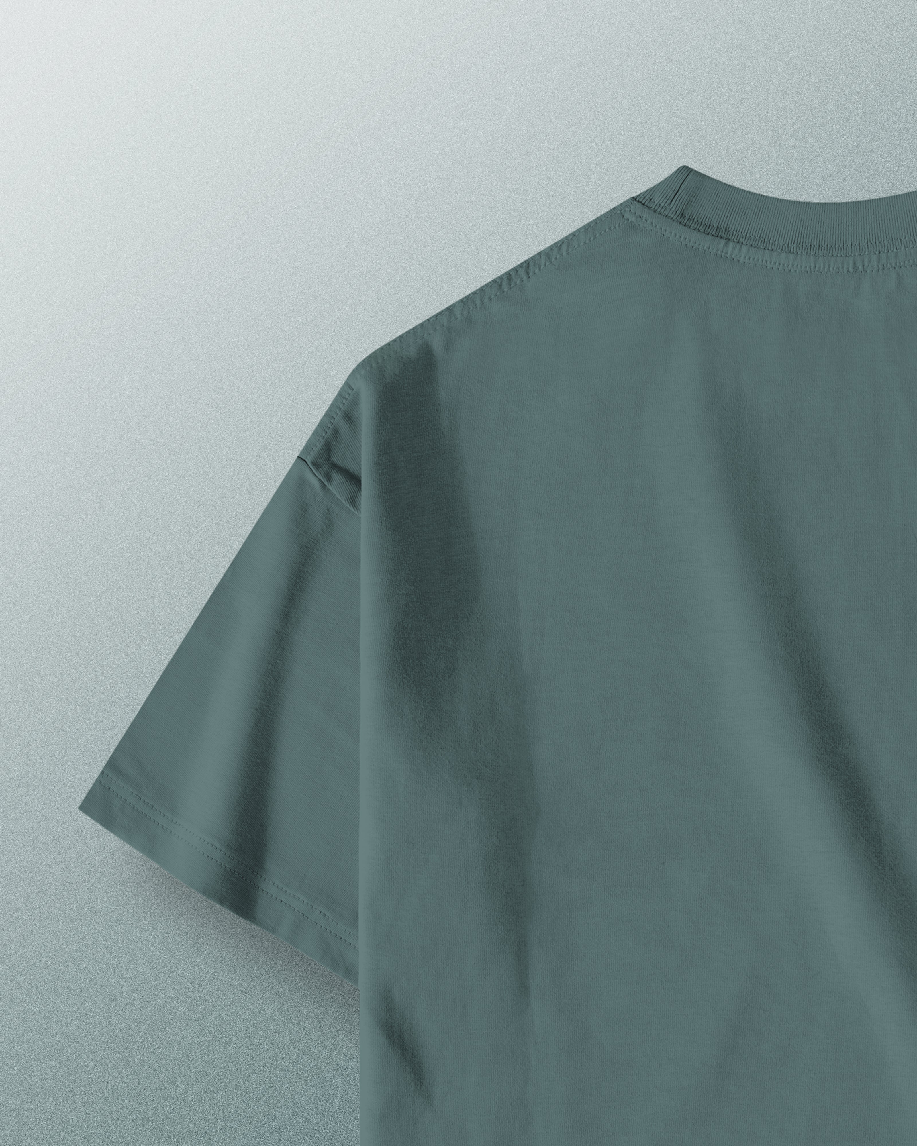 Sage Basic Oversized T Shirt