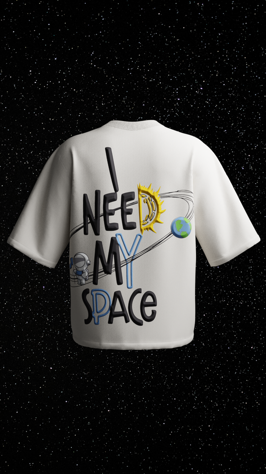 I Need My Space Oversized T-shirt