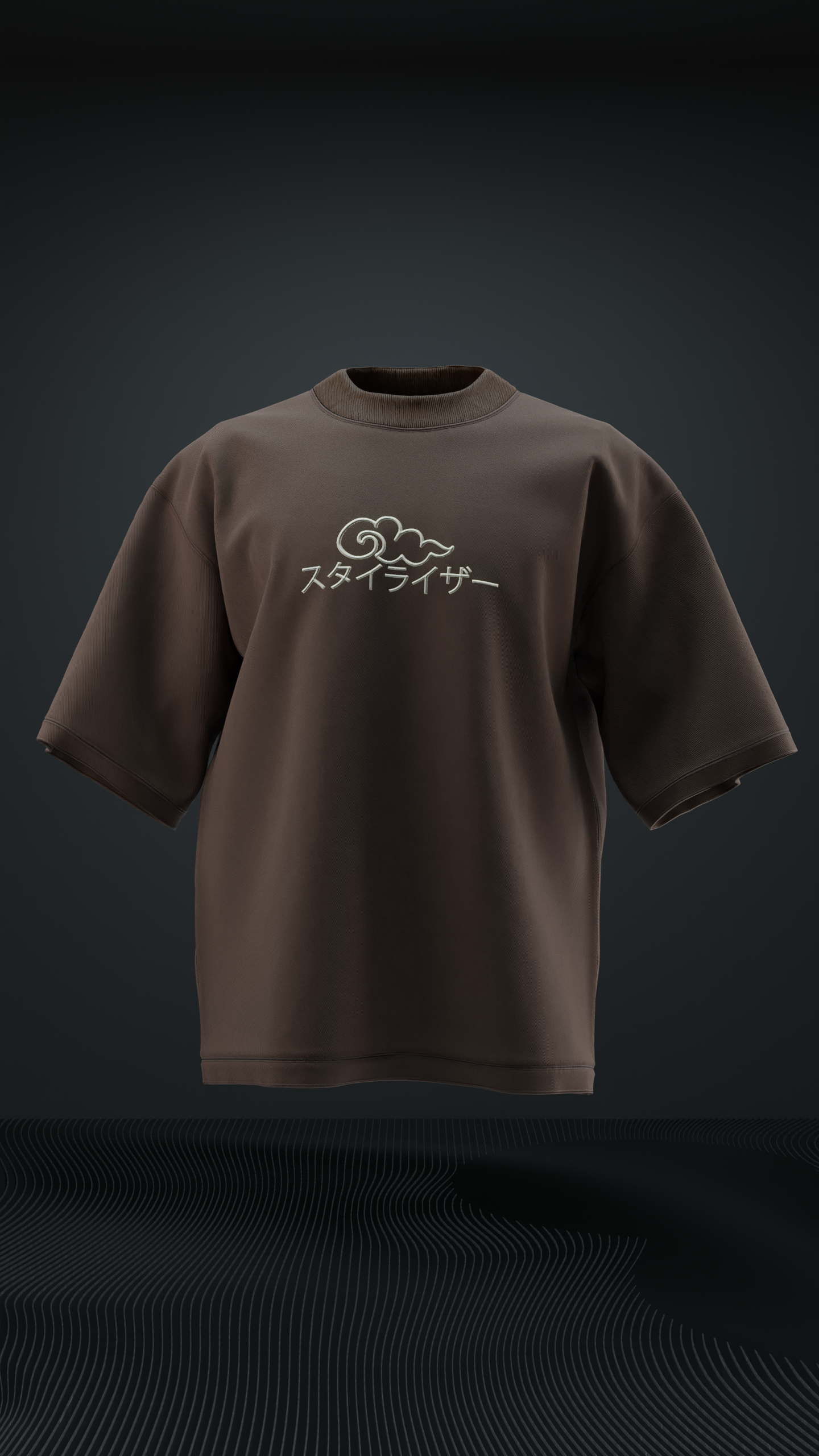 Japanese Dragon Oversized T Shirt