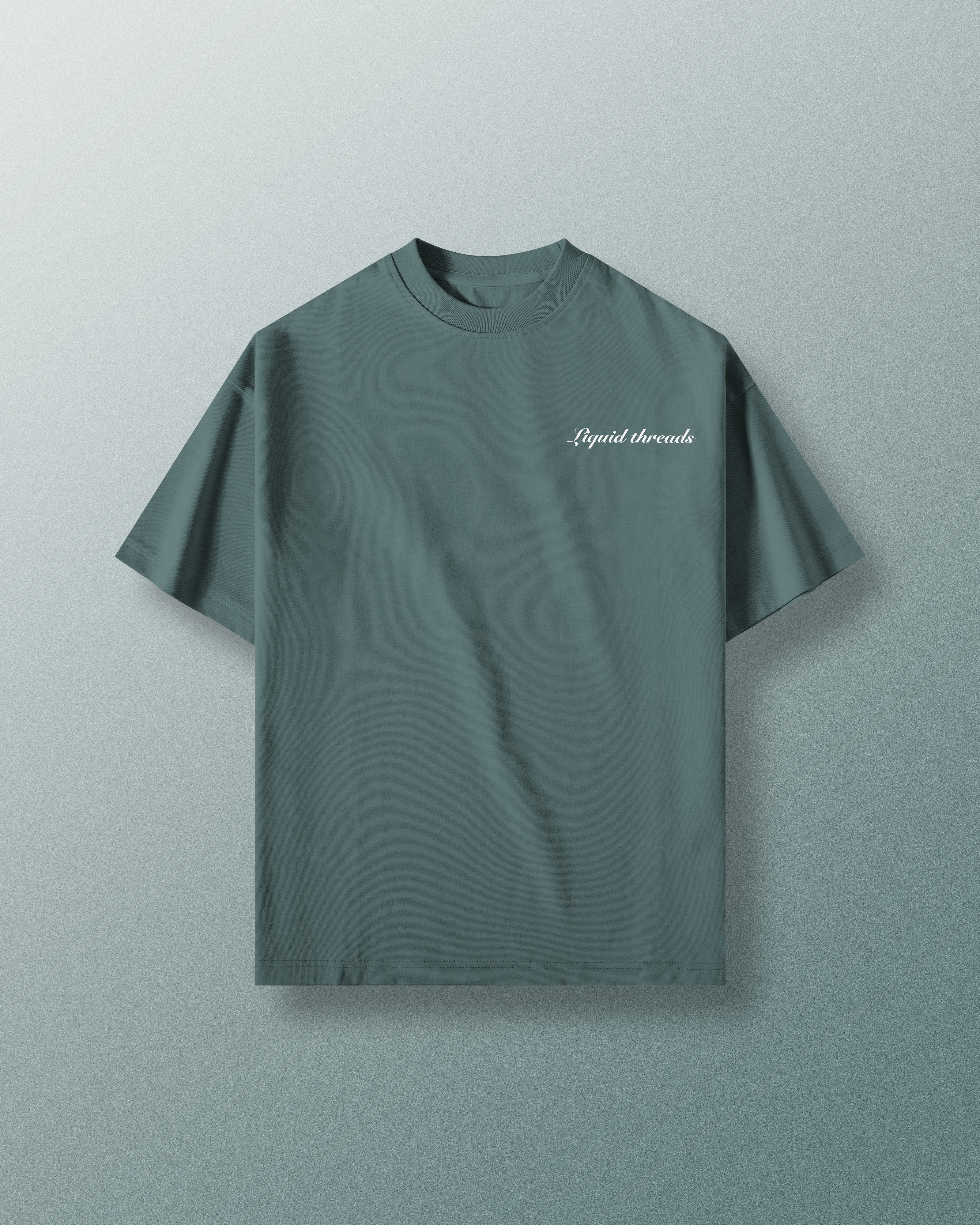 Sage Basic Oversized T Shirt