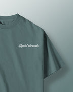 Sage Basic Oversized T Shirt
