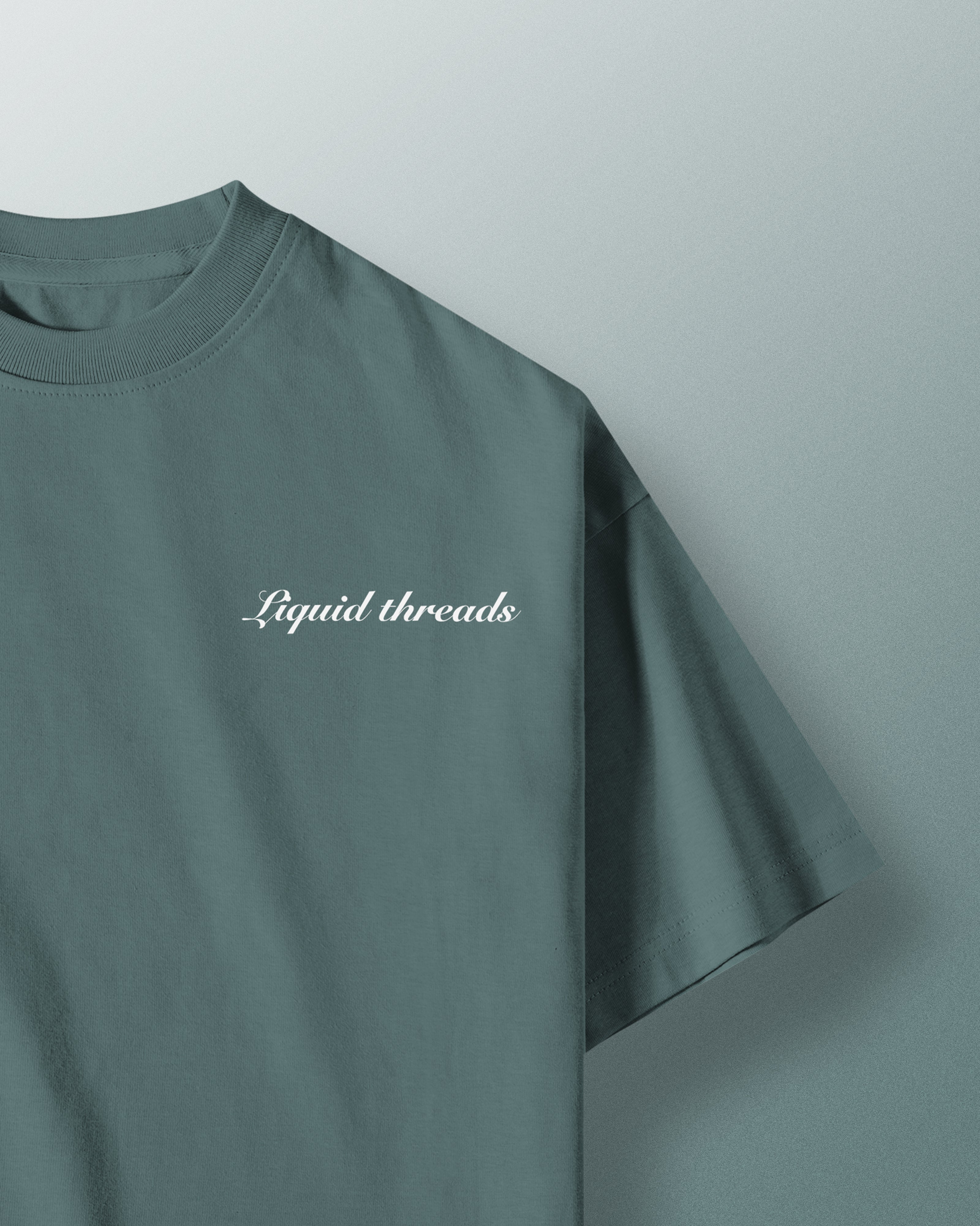 Sage Basic Oversized T Shirt