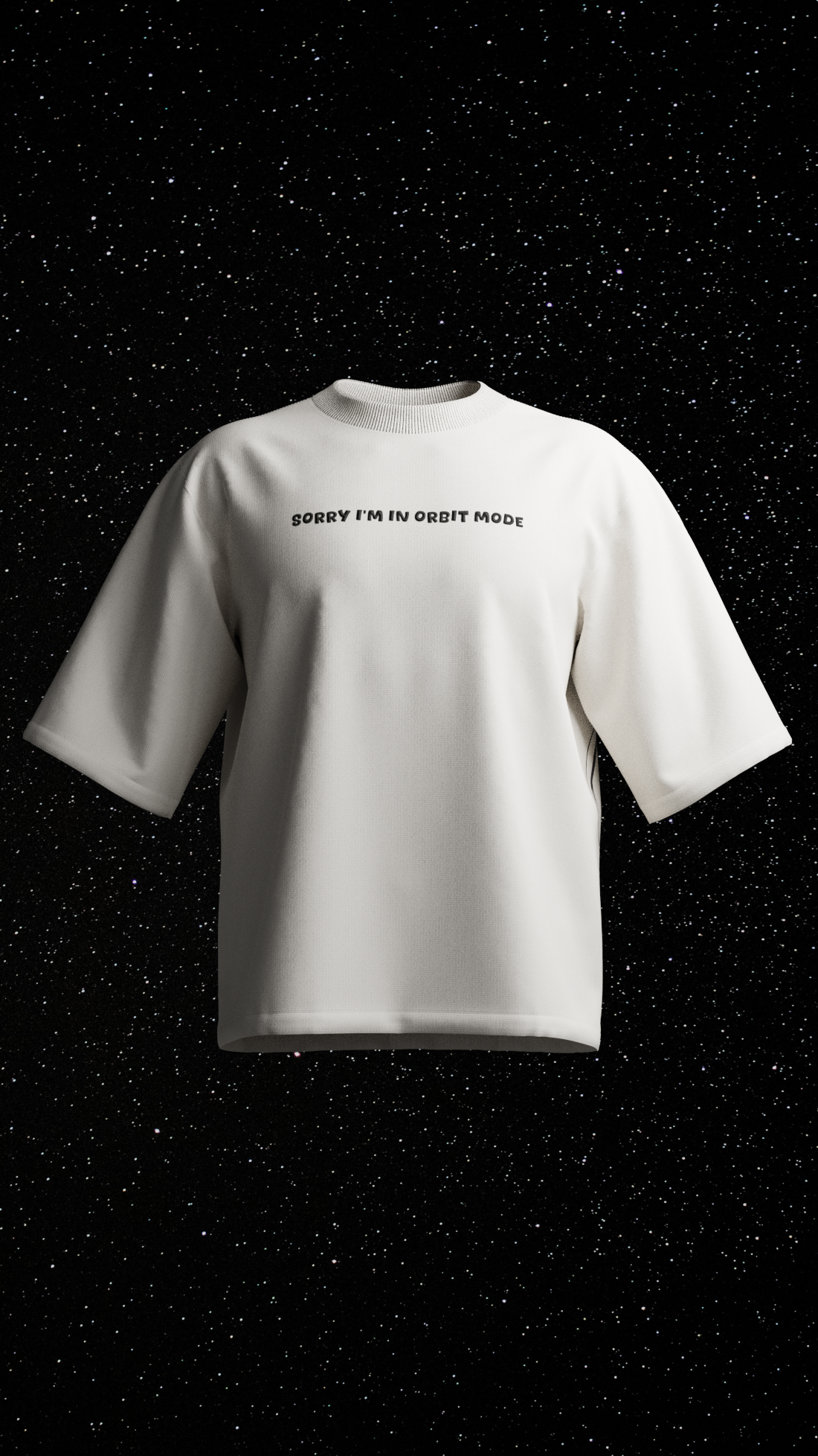 I Need My Space Oversized T-shirt