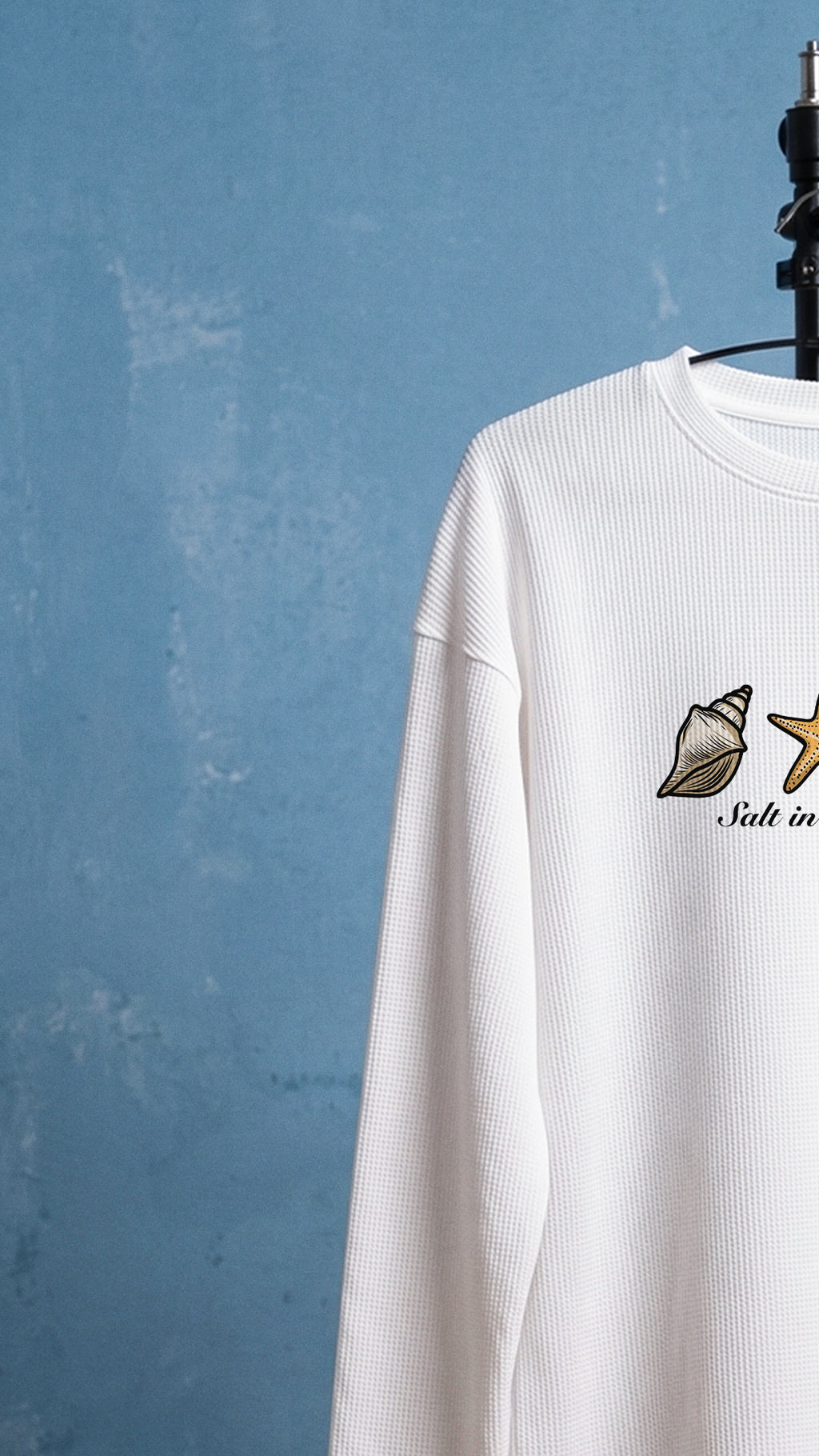 Salt In My Soul Waffle T-Shirt