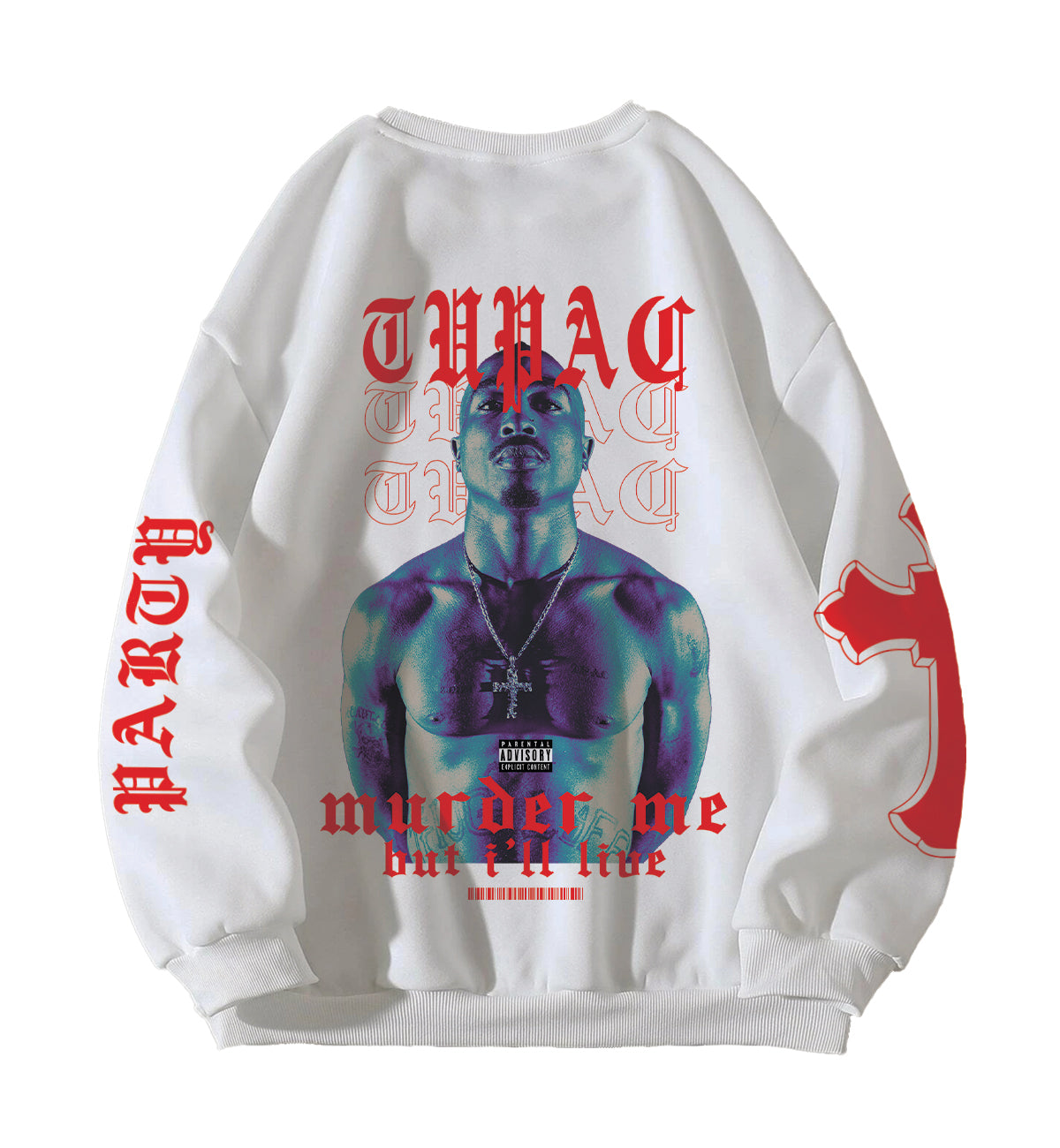 TUPAC Oversized Sweatshirt